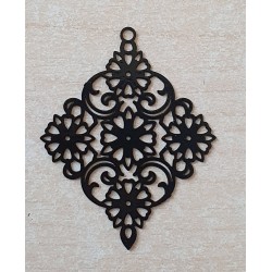 Metall Anhänger Rhombus...