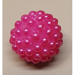 Kunststoff Perlen pink