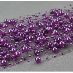 Perlen Band violette