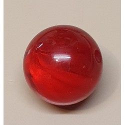 Kunststoff Perlen rot