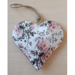 Metall Herz Blume