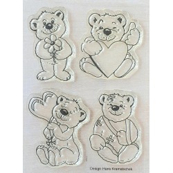 Clear Stamps Teddys