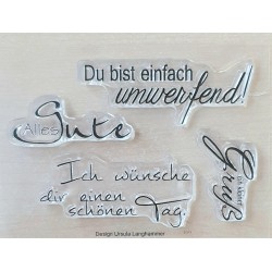 Clear Stamps Umwerfend......