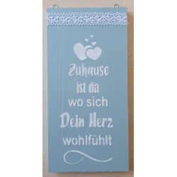 Schild Zuhause....