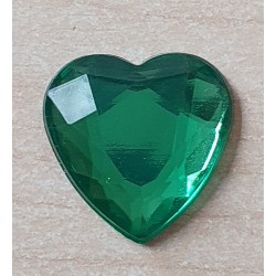 Kunststoff Herz grün