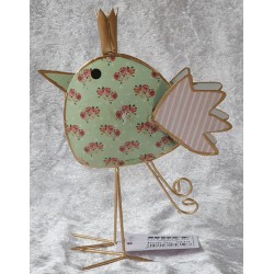 Metall Vogel mint