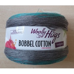 Bobbel Cotton grau/türkis/lila