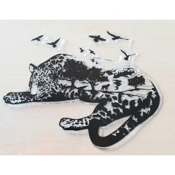 Clear Stamps Leopard