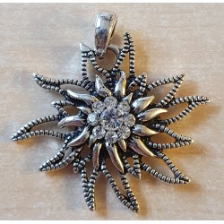 Edelweiss Anhänger silber