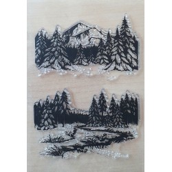 Clear Stamps Berge/Wald