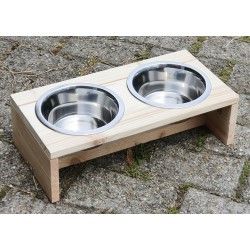 Futter/Wassernapf L doppelt