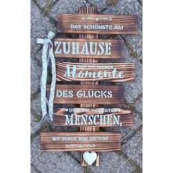 Schild Zuhause.....