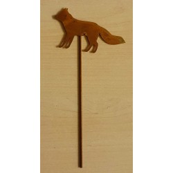 Metall Stecker Fuchs rost