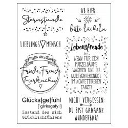 Clear Stamps Lebensfreude