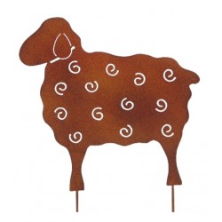 Metall Schaf rost zum Stecken