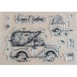 Clear Stamps Weihnachtsauto