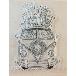 Clear Stamps VW Bus