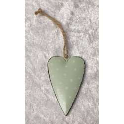 Metall Herz mit Punkte