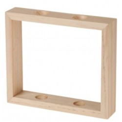 Holzrahmen für Reagenzglas