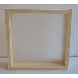 Holzrahmen mit doppel...