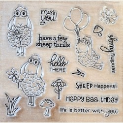 Clear Stamps Schafe