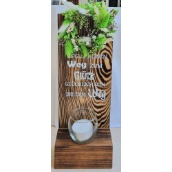 Teelicht Trockenblumen