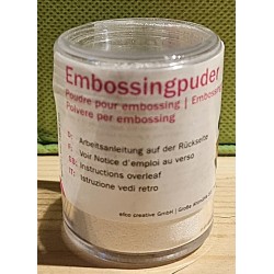 Embossing Puder weiss