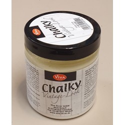 Chalky Vintage Look Wollweiss