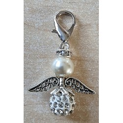 Strassperlen Engeli weiss