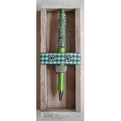Kugelschreiber hellgrün/silber