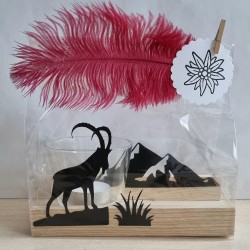 Teelicht Holz/Glas...