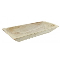Holzschale rechteckig