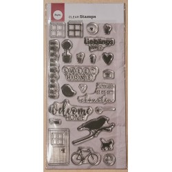 Clear Stamps Sweet Home