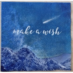 Serviette make a wish