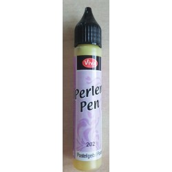 Perlen Pen pastellgelb
