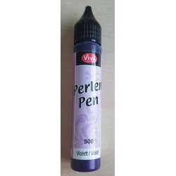 Perlen Pen violette