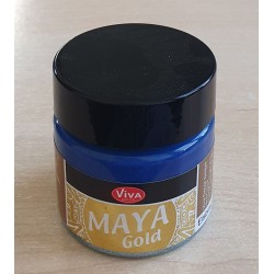 Maya Gold eisblau