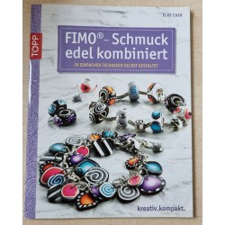 Fimo Schmuck edel kombiniert