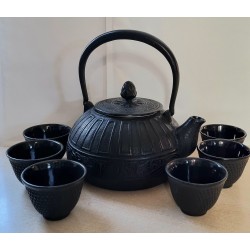 Gusseisen Tee-Set
