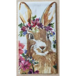 Taschentücher Kaninchen/Blumen