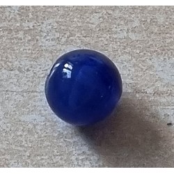 Kunststoff Perle blau