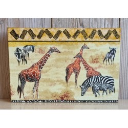 Bild " Giraffen und Zebras...
