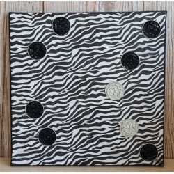 Bild " Zebra Muster "...
