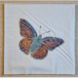 Serviette Schmetterling...