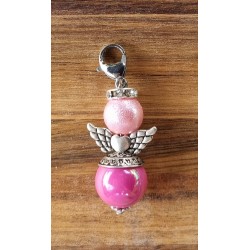 Perlen Engel pink/rosa