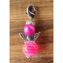 Perlen Engel rosa/pink