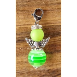 Perlen Engel grün/hellgrün...