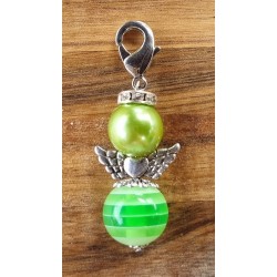 Perlen Engel grün/hellgrün...