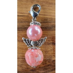 Perlen Engel rosa/rosa...