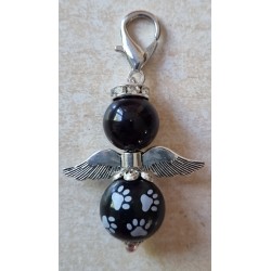 Perlen Engel Pfotenmuster...